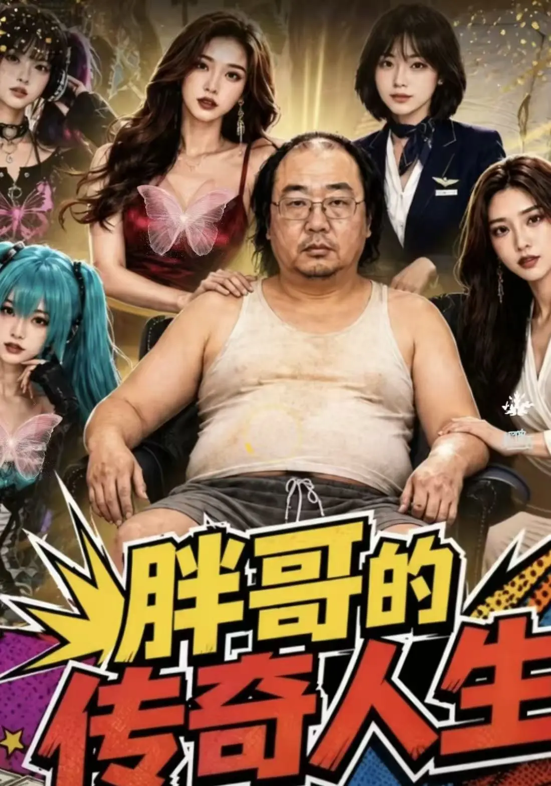 《胖哥的传奇人生》全集无广告免费在线观看-胖哥的传奇人生夸克迅雷网盘全集直达-200斤胖子逆袭解气短剧